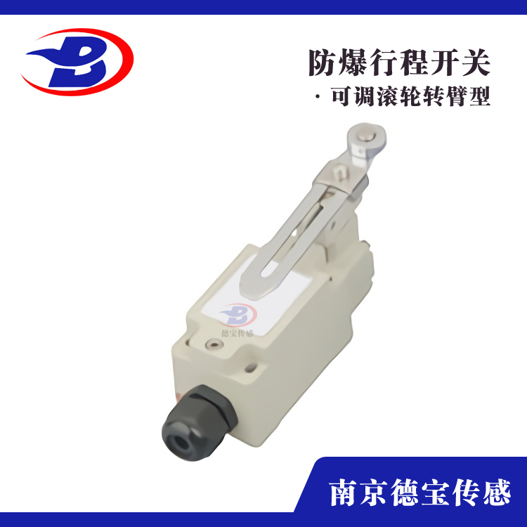防爆行程開(kāi)關(guān)DOB-EXK 可調(diào)滾輪轉(zhuǎn)臂型